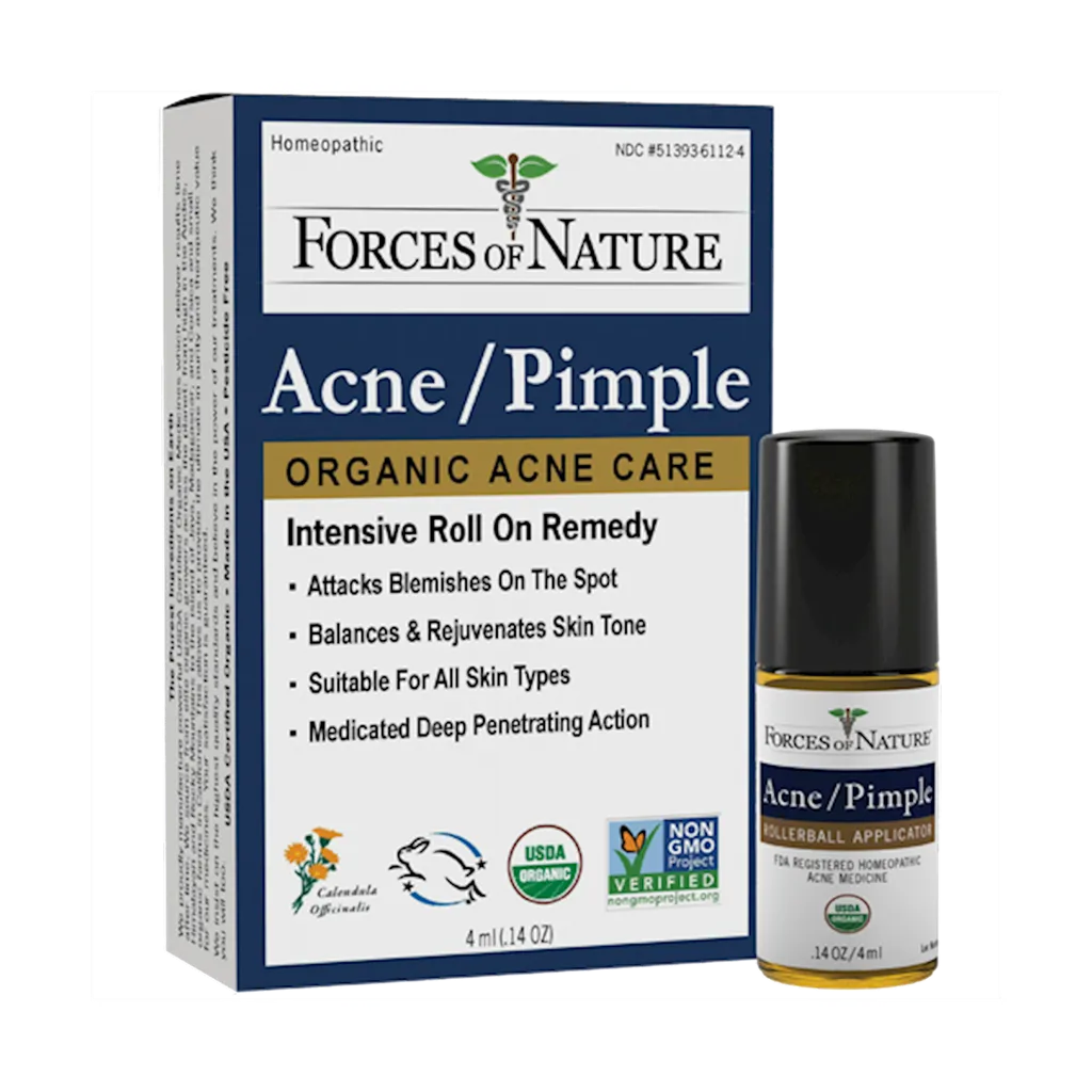 Acne/Pimple Control by Forces of Nature