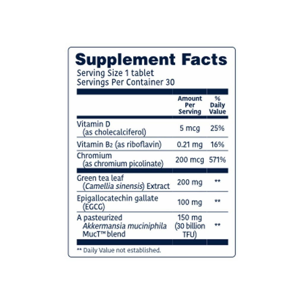 Akkermansia Healthy Weight with Glucose Control