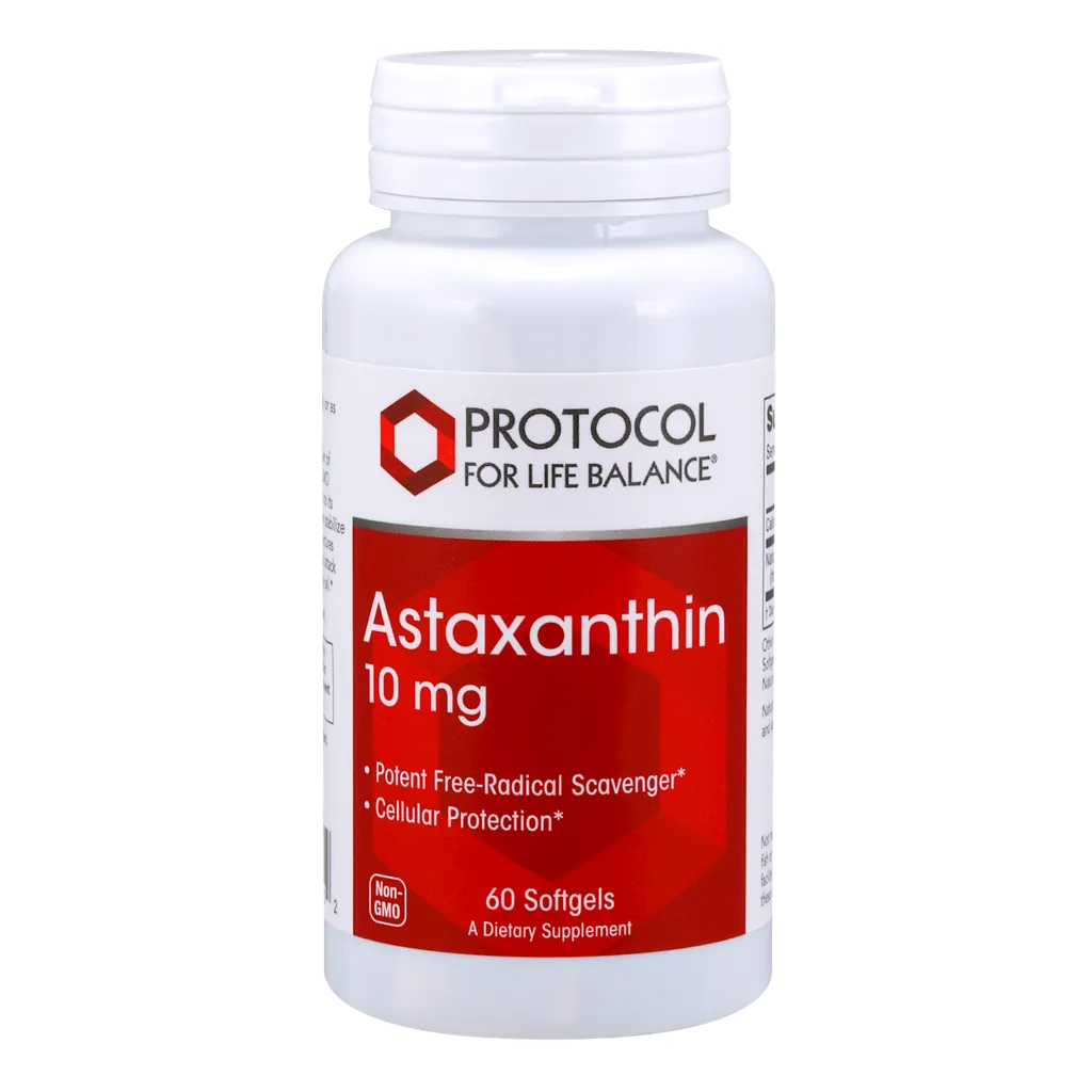 Astaxanthin 10 mg by Protocol For Life Balance