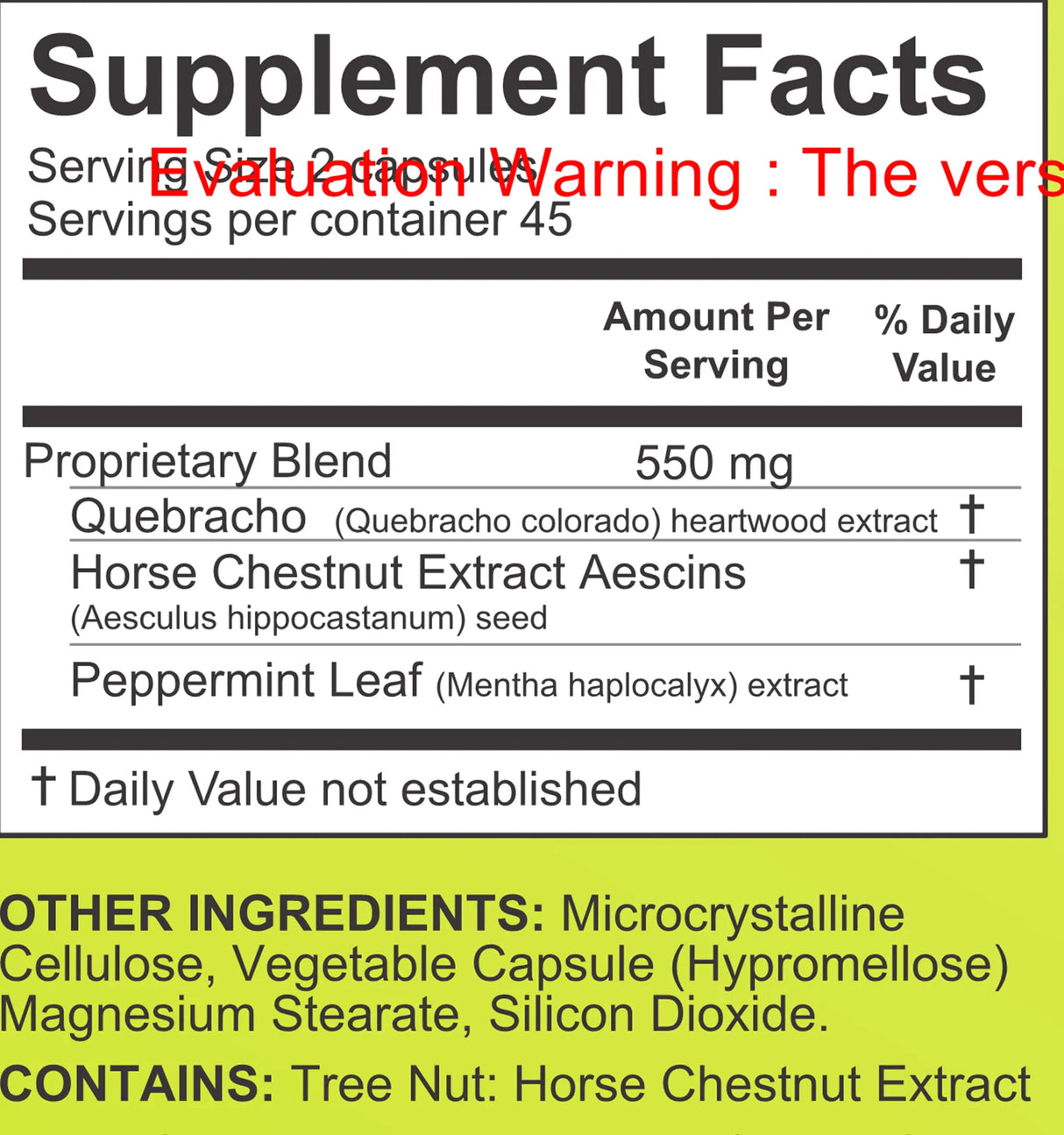 Atrantil by Atrantil Supplement Facts