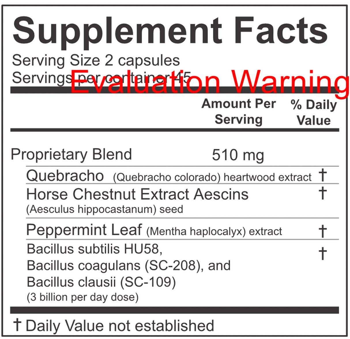 Atrantil PRO by Atrantil Supplement Facts