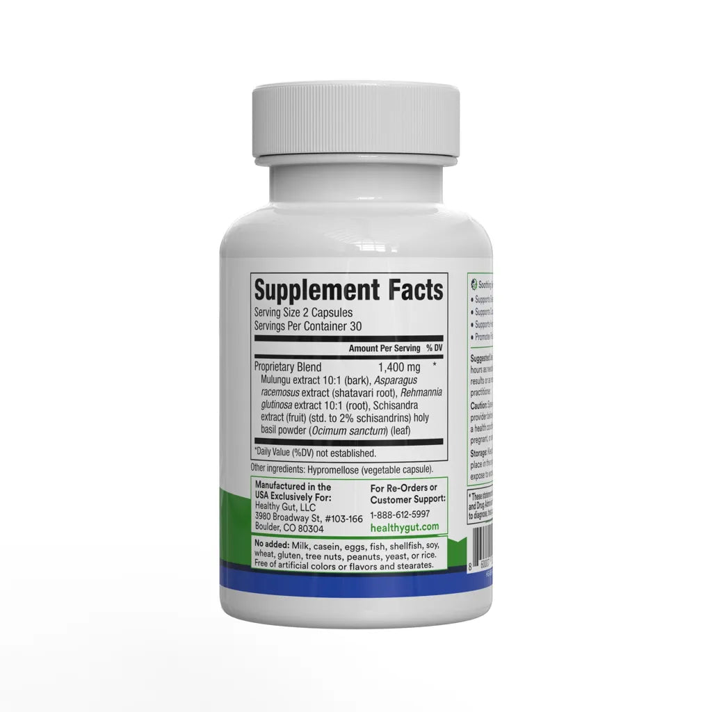 BeSerene Daily by Healthy Gut Supplement Facts