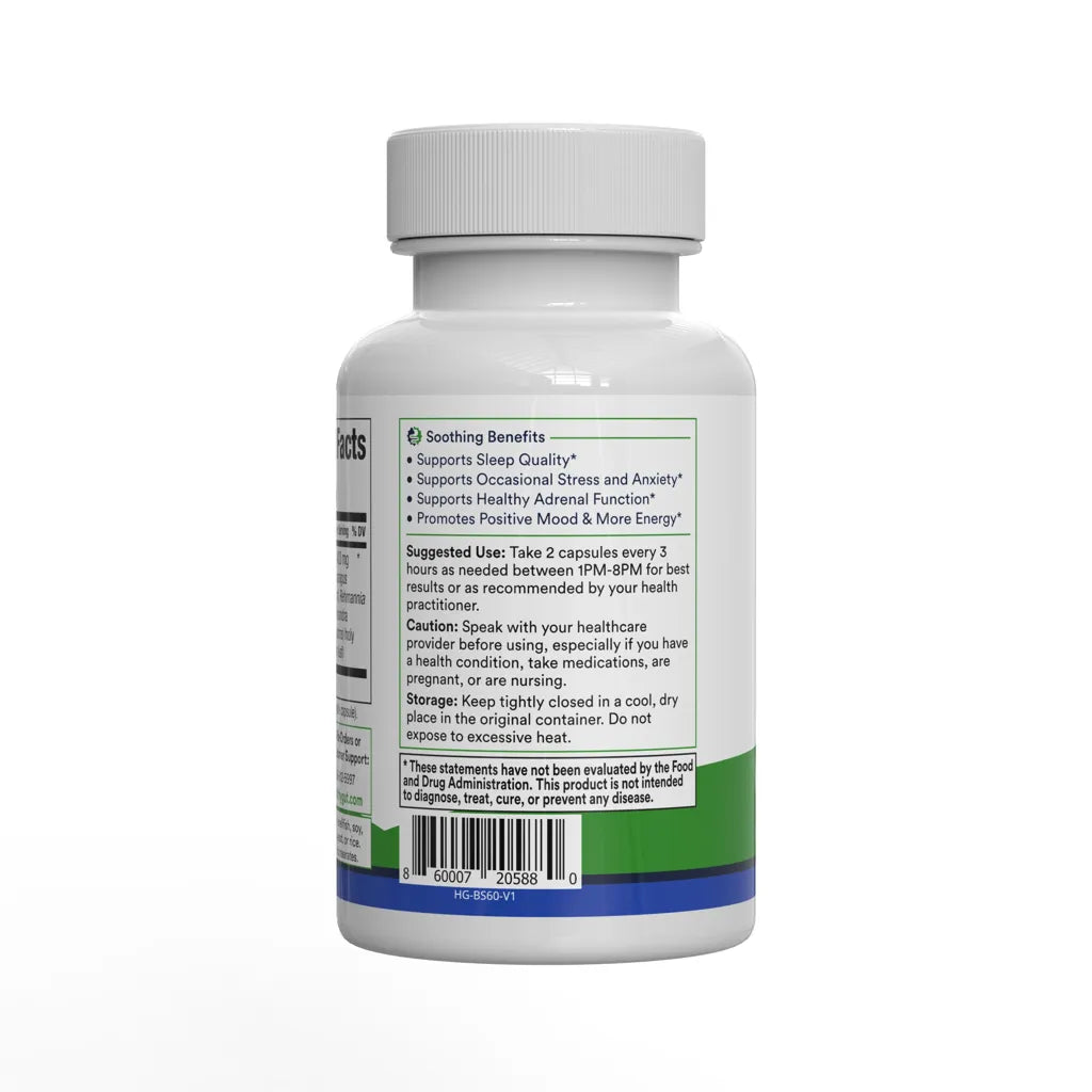 BeSerene Daily by Healthy Gut Label