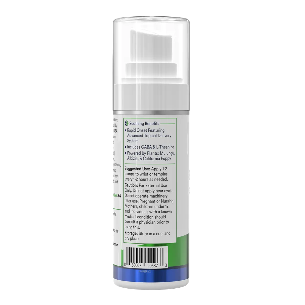 BeSerene Instant Relief by Healthy Gut Label