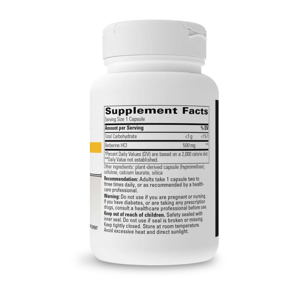 Berberine by Integrative Therapeutics Supplement Facts