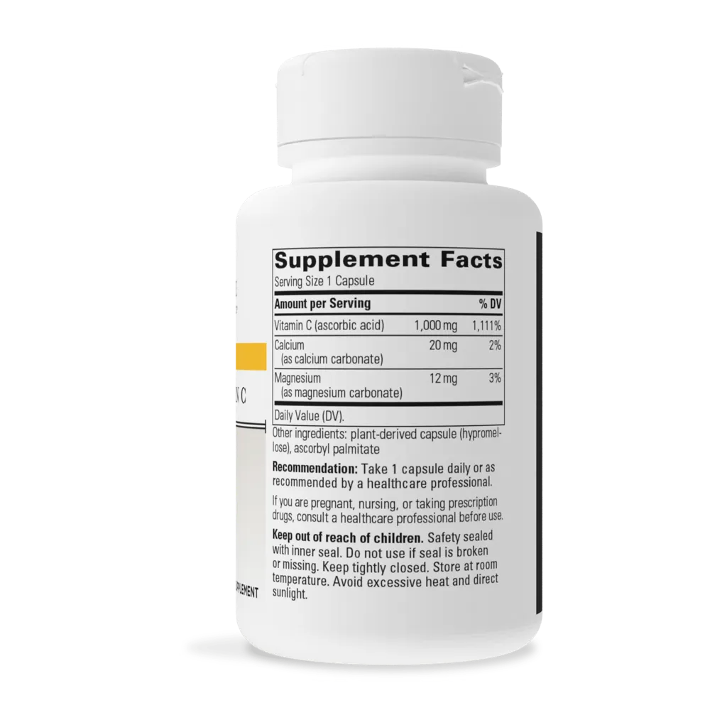 Buffered Vitamin C by Integrative Therapeutics Supplement Facts