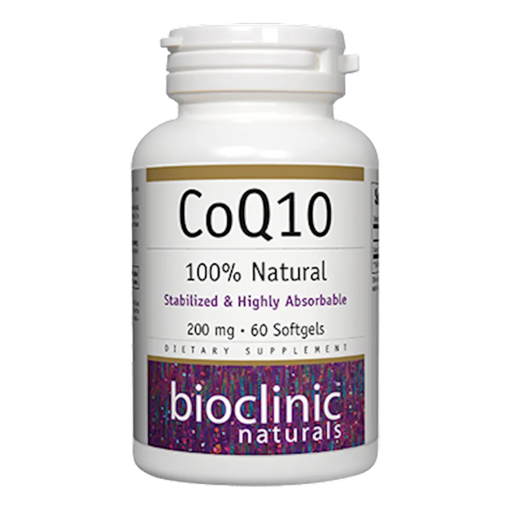 CoQ10 200mg by Bioclinic Naturals