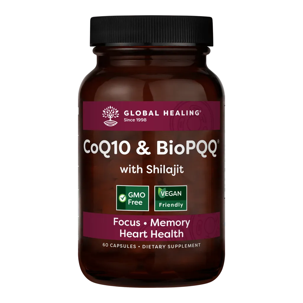 CoQ10 & BioPQQ with Shilajit by Global Healing