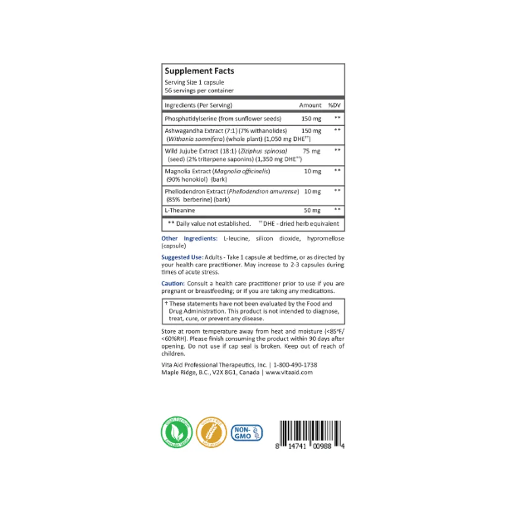 Cortilief by Vita Aid Supplement Facts