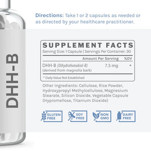 DHH-B Mood Support by InfiniWell Supplement Facts