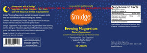 Evening Magnesium by Smidge Label