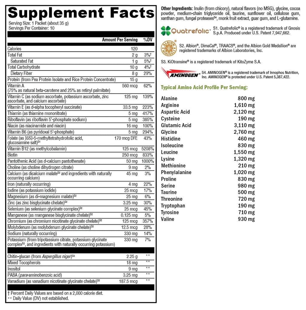 FIT Food Lean Complete Sugar- & Stevia-Free