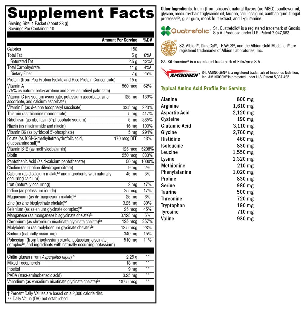 FIT Food Lean Complete Sugar- & Stevia-Free