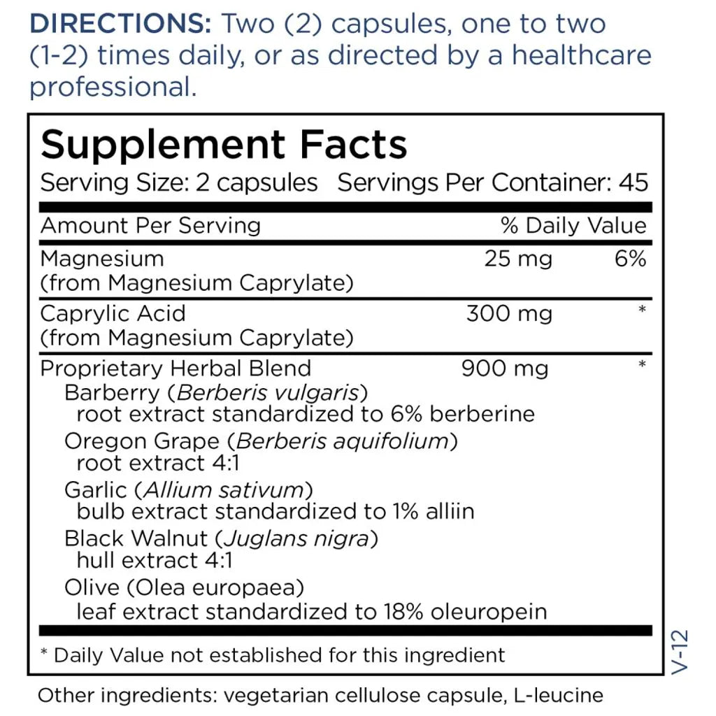 Happy Belly by Metabolic Maintenance Supplement Facts