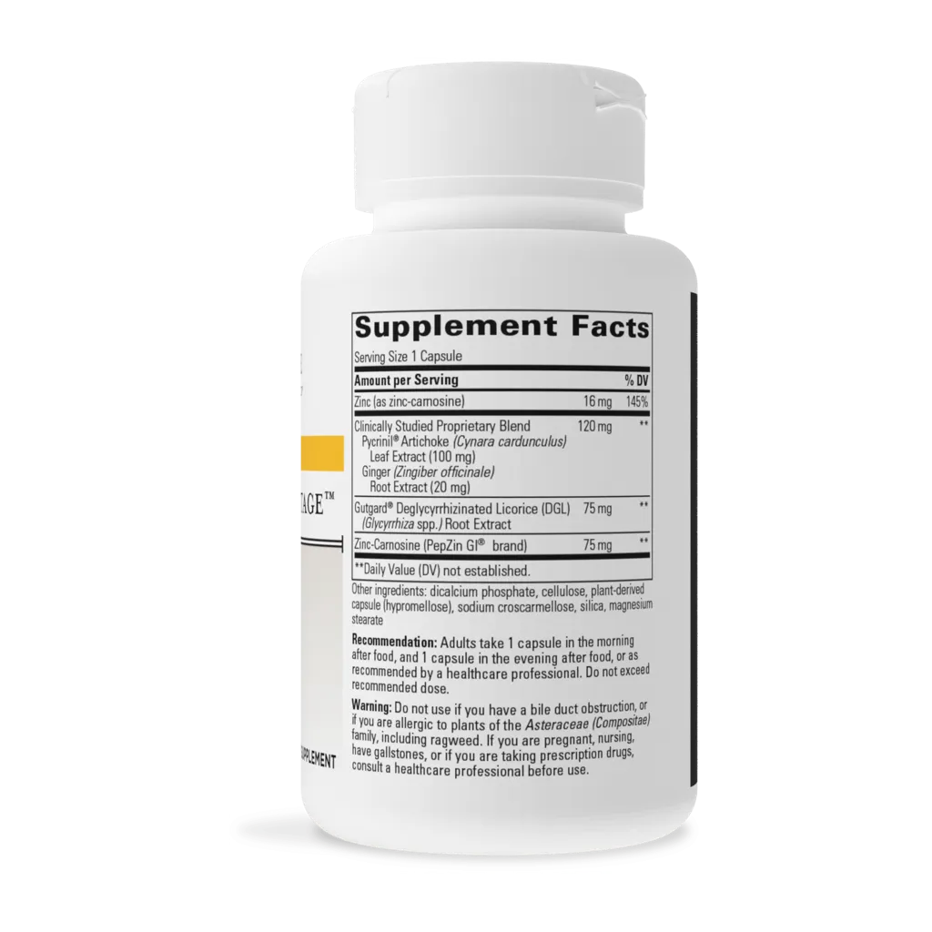 Heartburn Advantage by Integrative Therapeutics Supplement Facts
