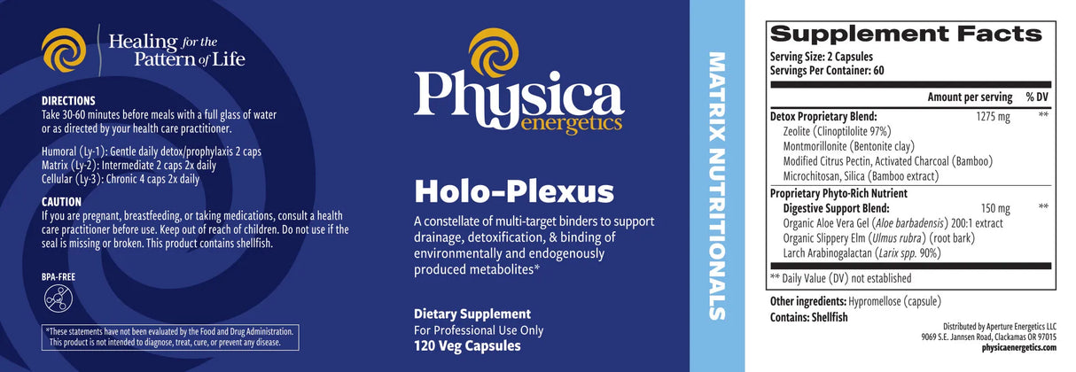 Holo-Plexus by Physica Energetics Supplement Facts