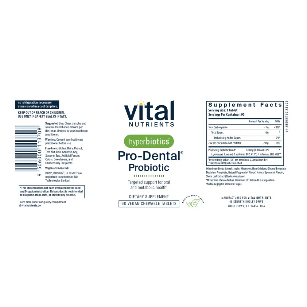 Hyperbiotics Pro-Dental Probiotic