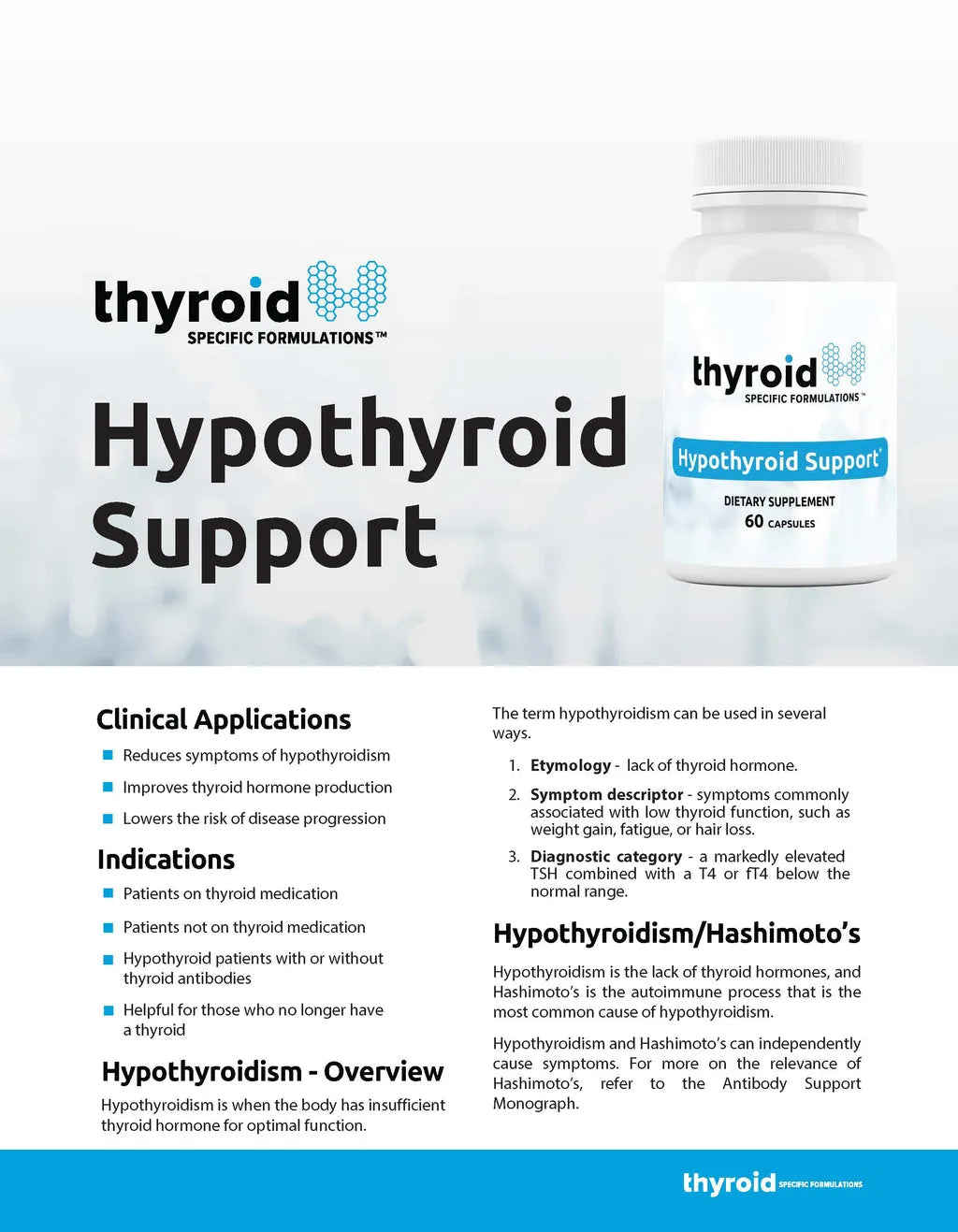 Hypothyroid Support