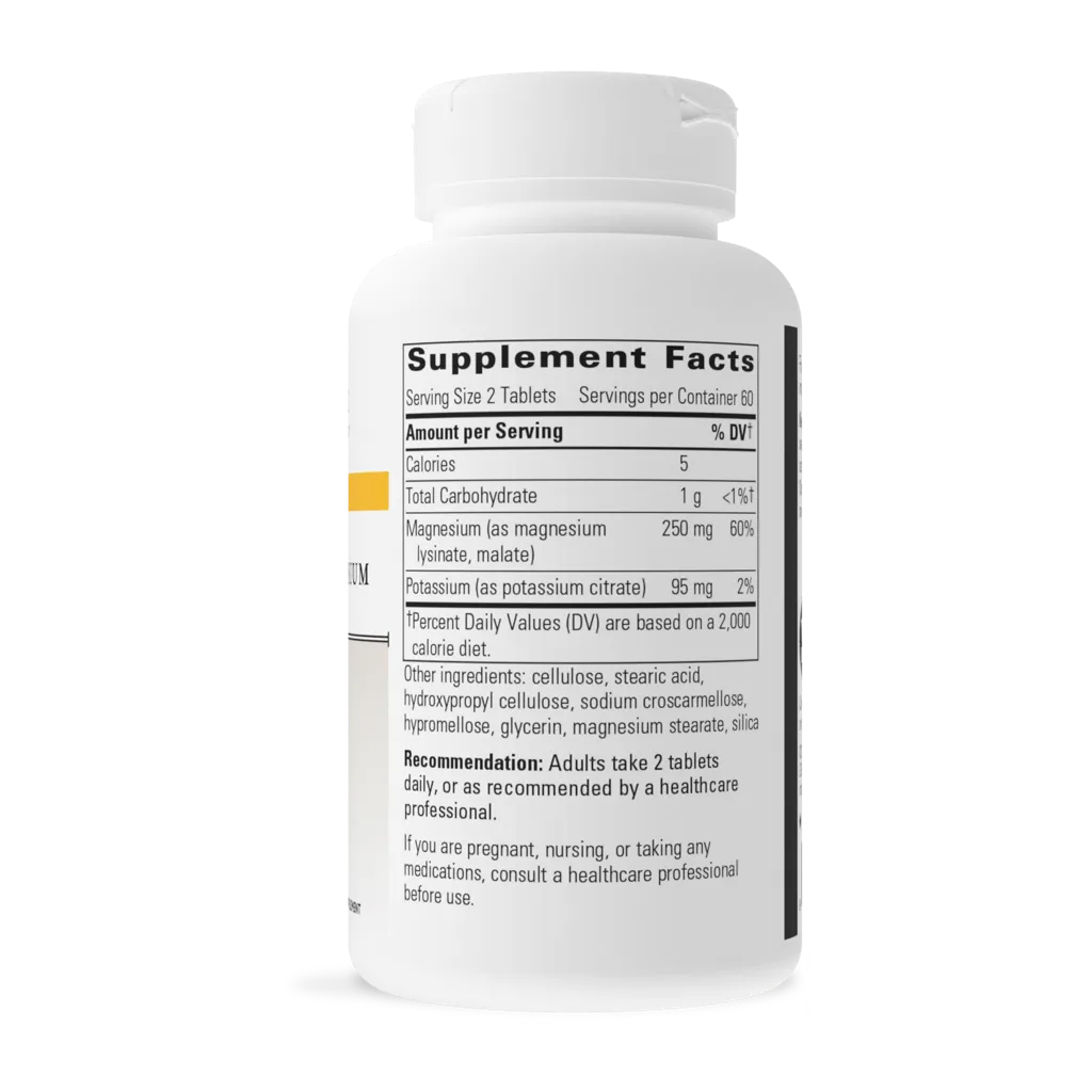 Krebs Magnesium-Potassium Complex by Integrative Therapeutics Supplement Facts