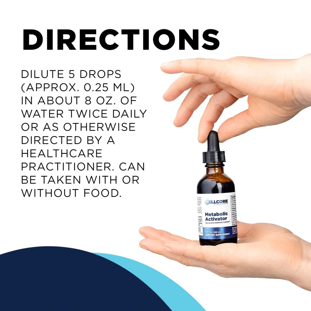 Metabolic Activator by CellCore Directions