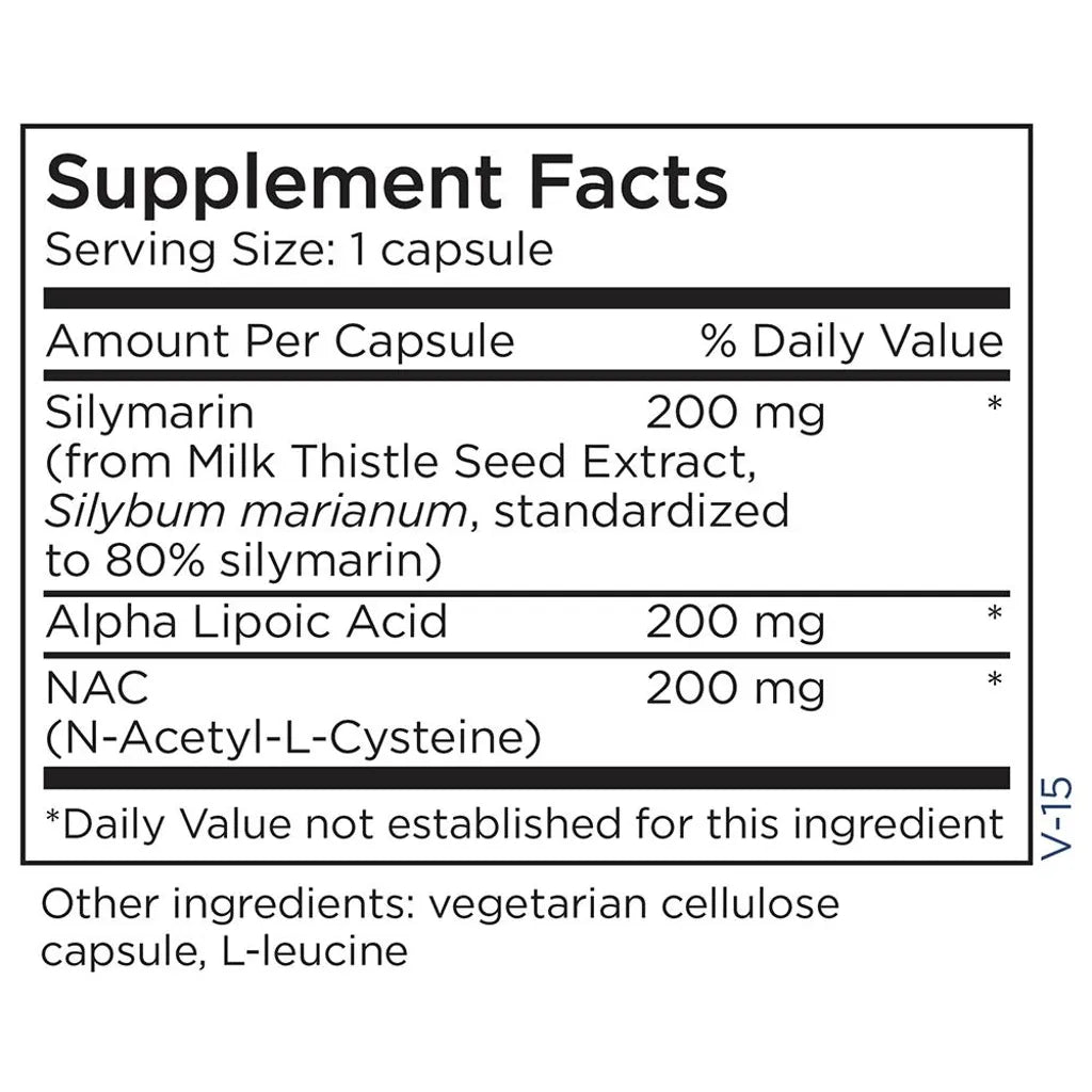 Metabolic Detox by Metabolic Maintenance Supplement Facts