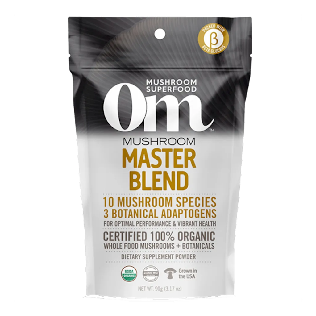 Mushroom Master Blend - Powder 3.2 oz by Om Mushrooms