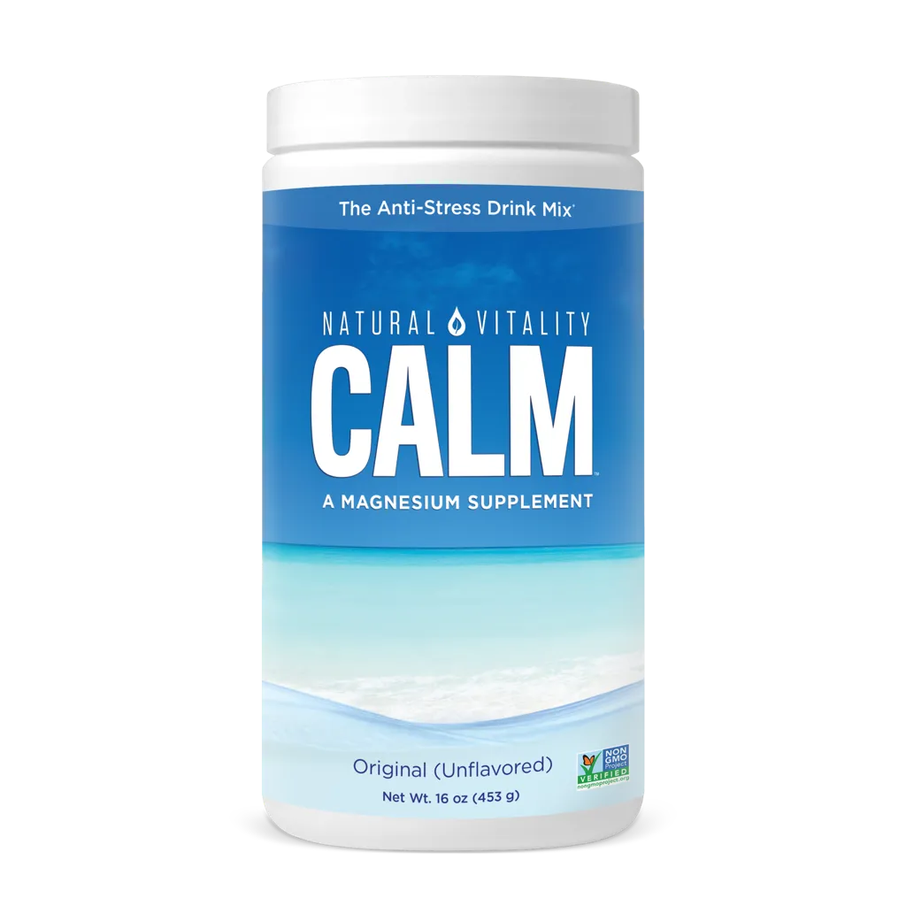 Natural Calm Original (unflavored) by Natural Vitality Label
