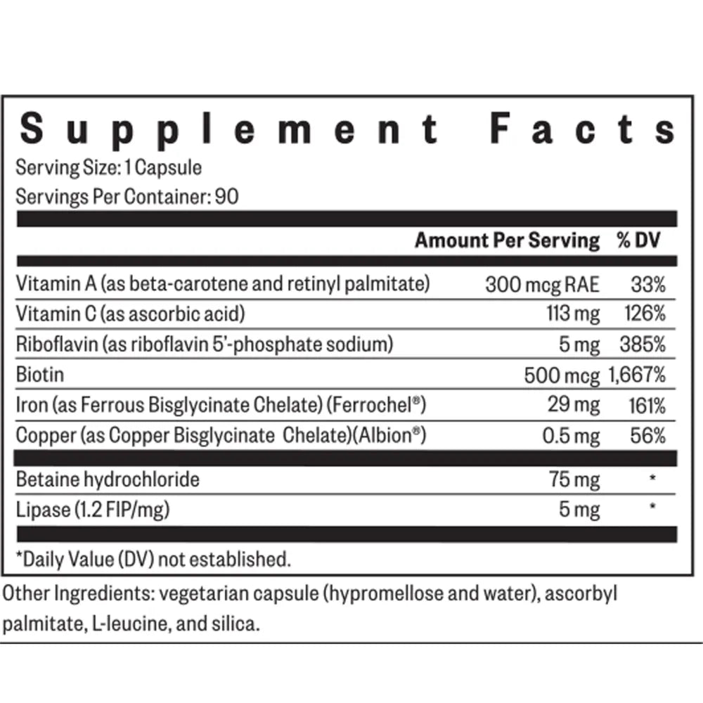 Optimal Iron with Cofactors