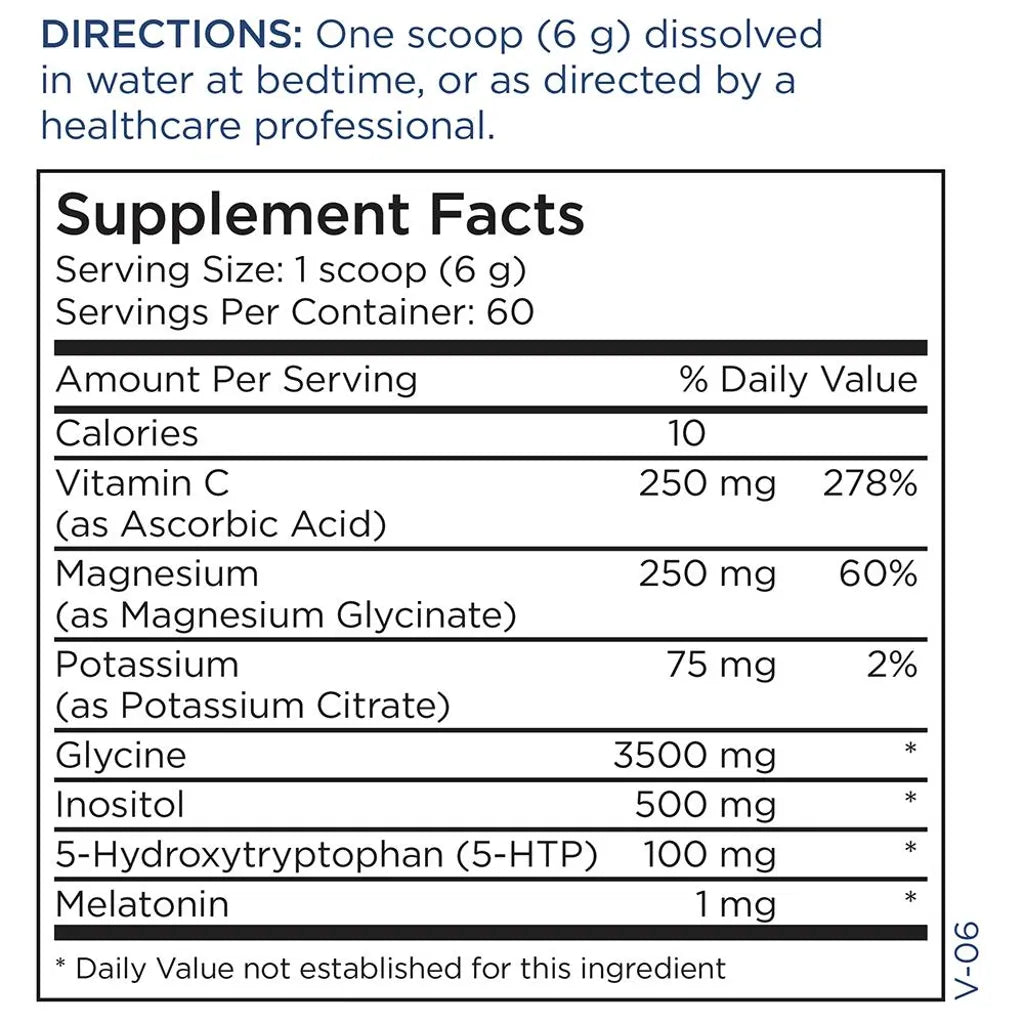 R.E.M. Maintenance by Metabolic Maintenance Supplement Facts
