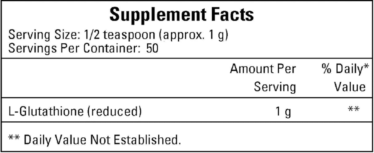 Reduced Glutathione Powder