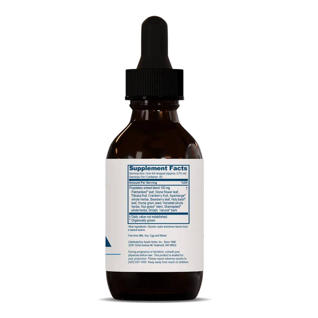 Rentone Drops by Ayush Herbs Supplement Facts