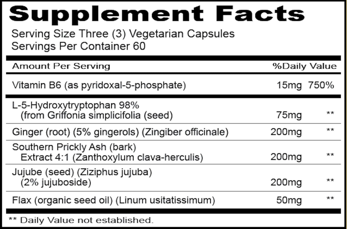 SIBO-MMC by Priority One Vitamins Supplement Facts