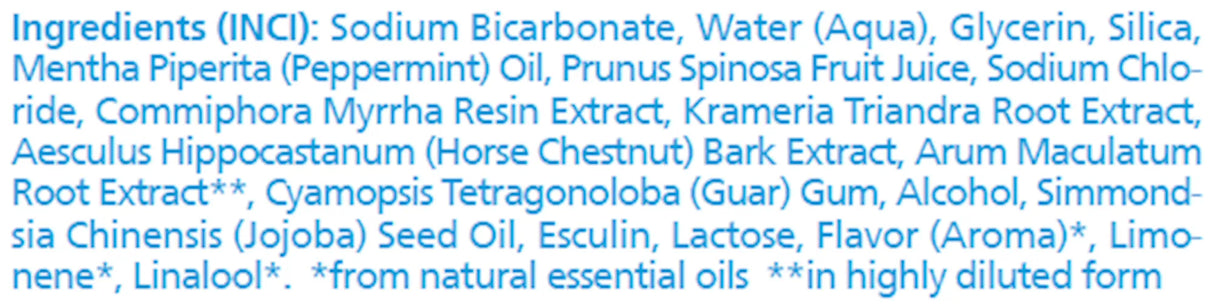 Salt Toothpaste by Weleda Supplement Facts