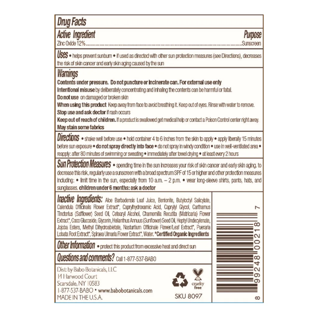 Sheer Zinc Sunscreen SPF 30