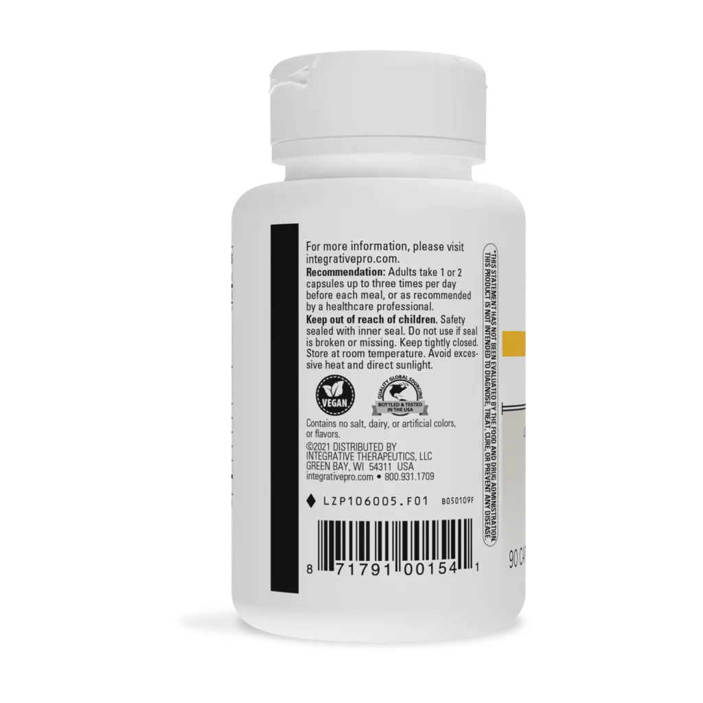 Similase Lipo by Integrative Therapeutics Label