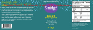 Emu Oil by Smidge Label