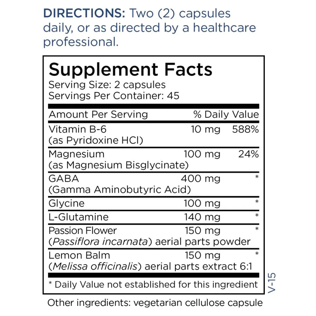 Stress Maintenance by Metabolic Maintenance Supplement Facts