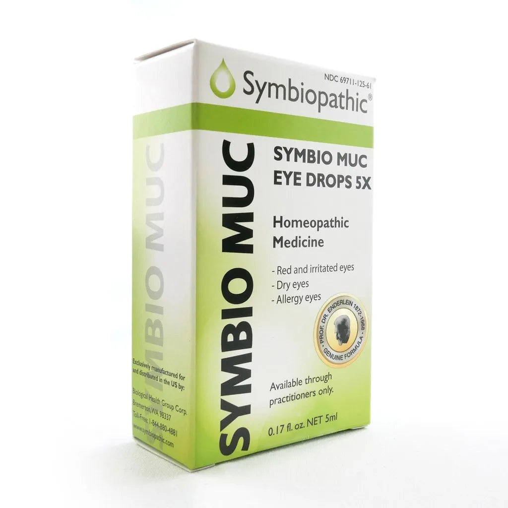 Symbio Muc Eye 5X Drops by Symbiopathic Package