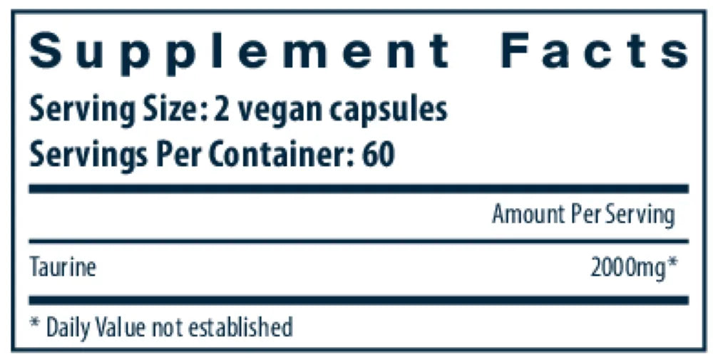 Taurine 1000mg