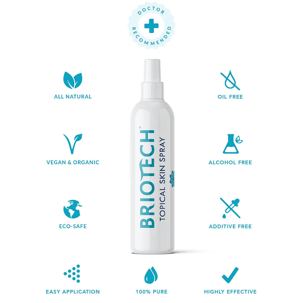 Topical Skin Spray by Briotech Graphic