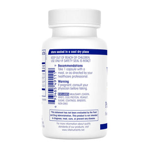 Vegan Pancreatic Enzymes by Vital Nutrients Label Bottle