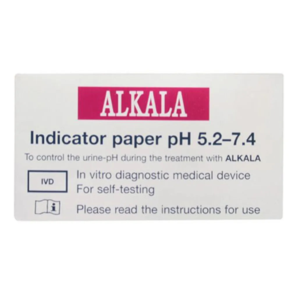 pH-indicator paper for ALKALA "N" by Pleo Sanum