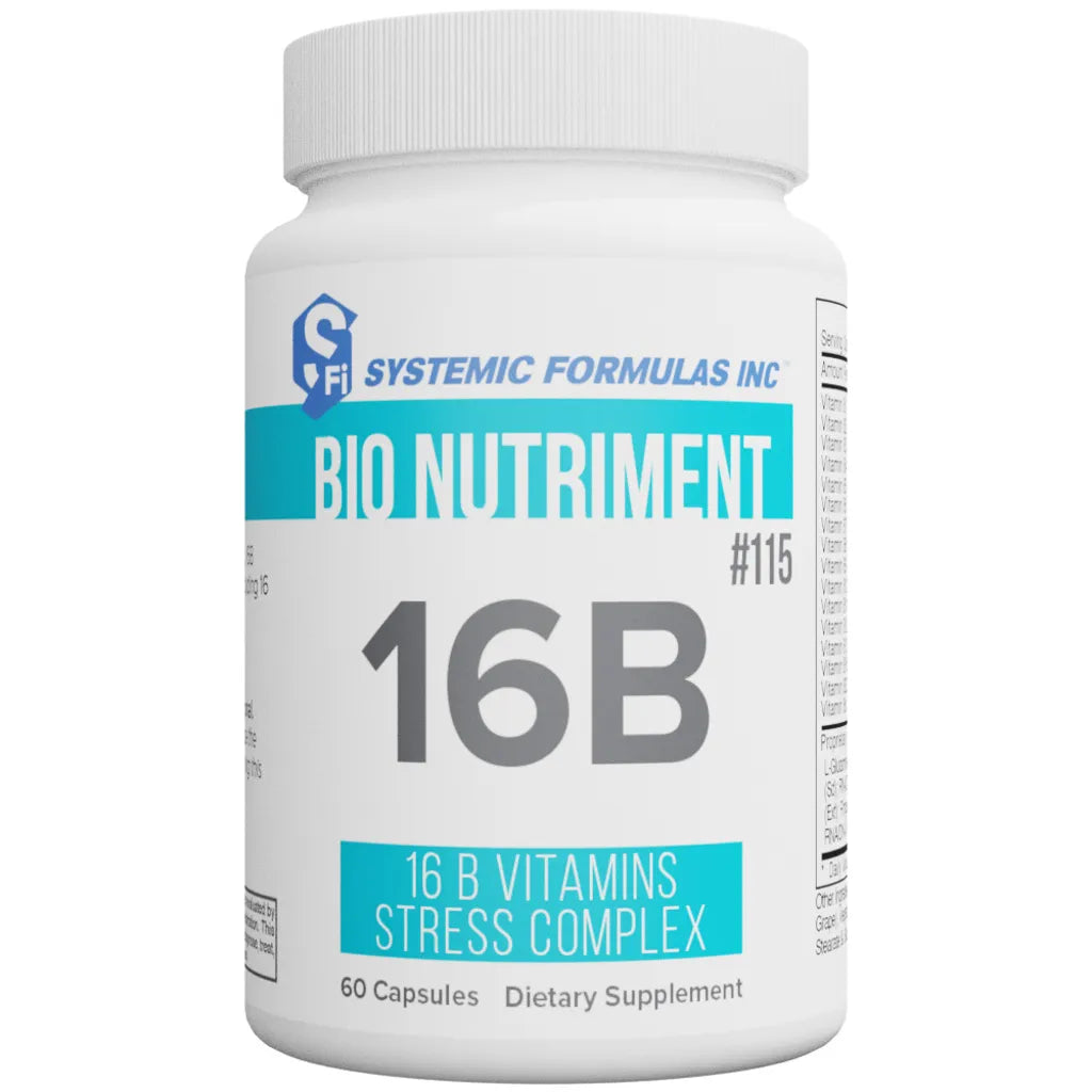 16B Vitamin B Stress Complex by Systemic Formulas