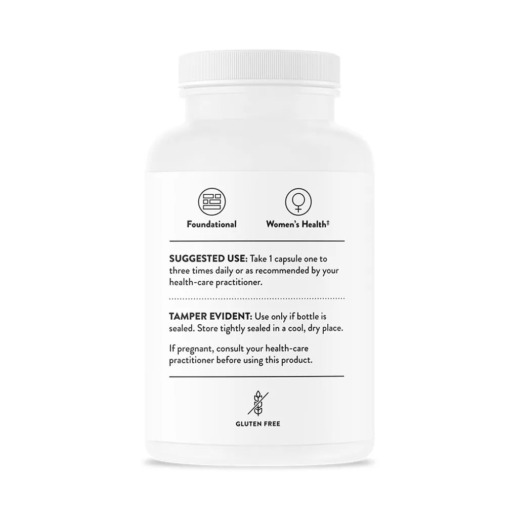 5-MTHF 1 mg by Thorne Bottle Label