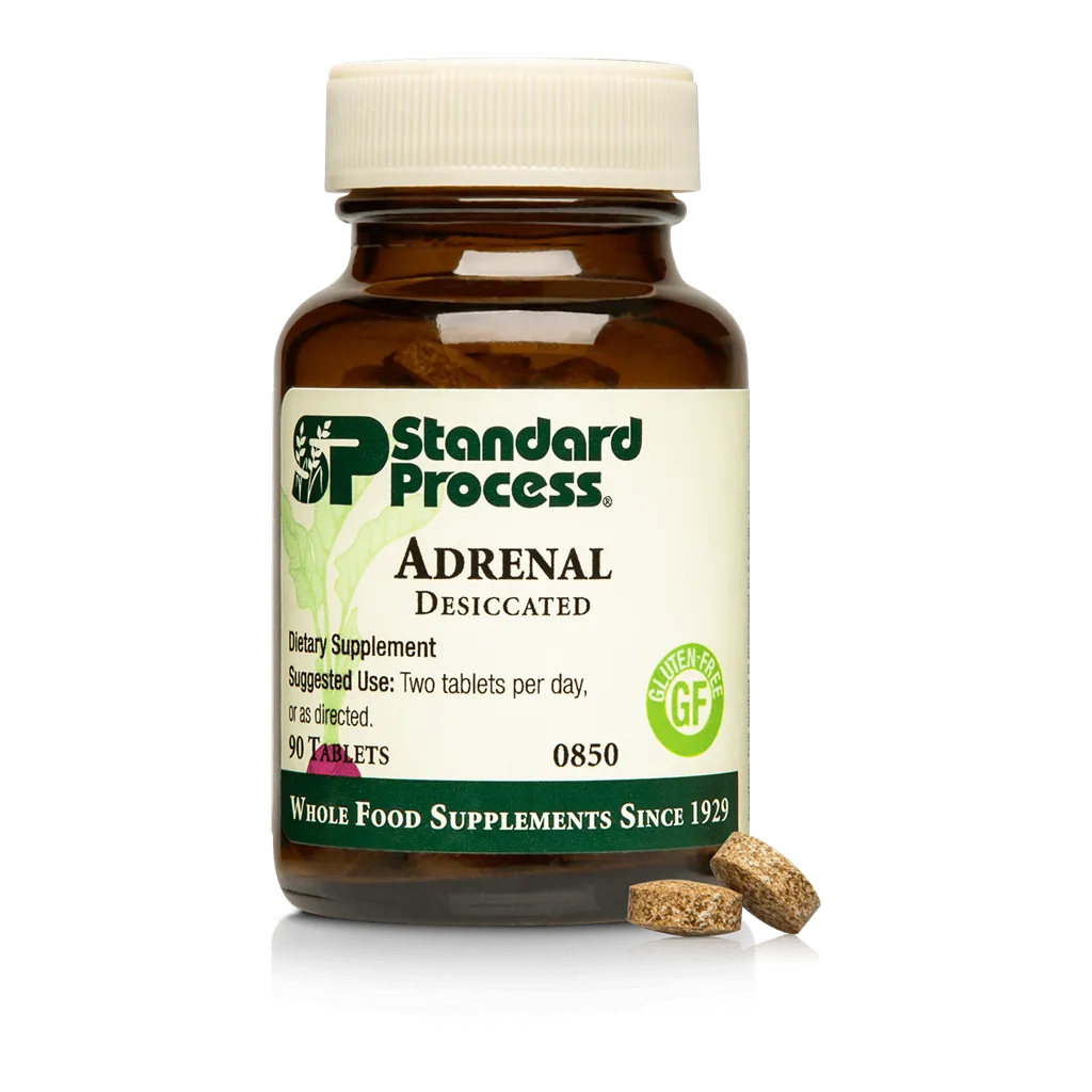 Adrenal Desiccated 90 tablets by Standard Process