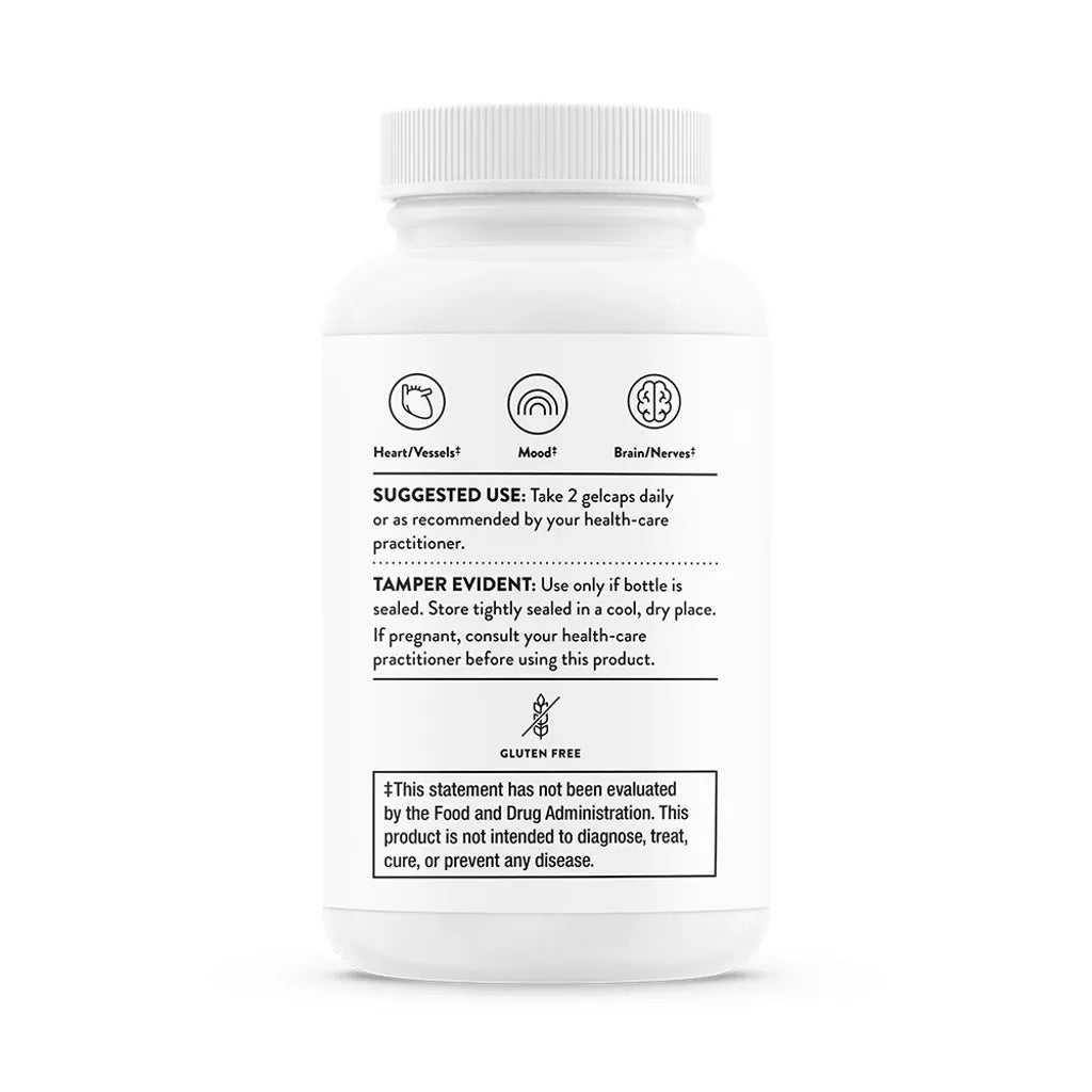 Advanced DHA by Thorne Bottle Label