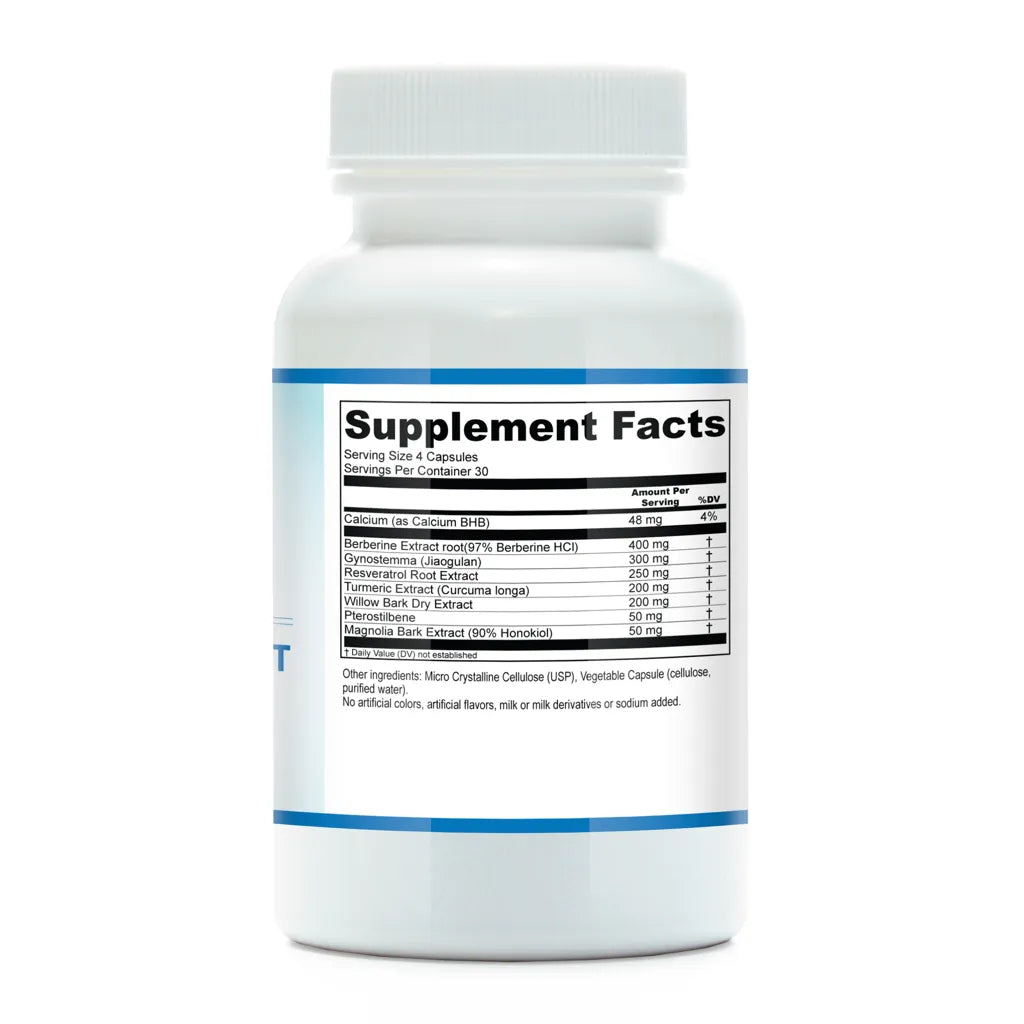 Autophagy Support by Functional Genomic Nutrition Supplement Facts