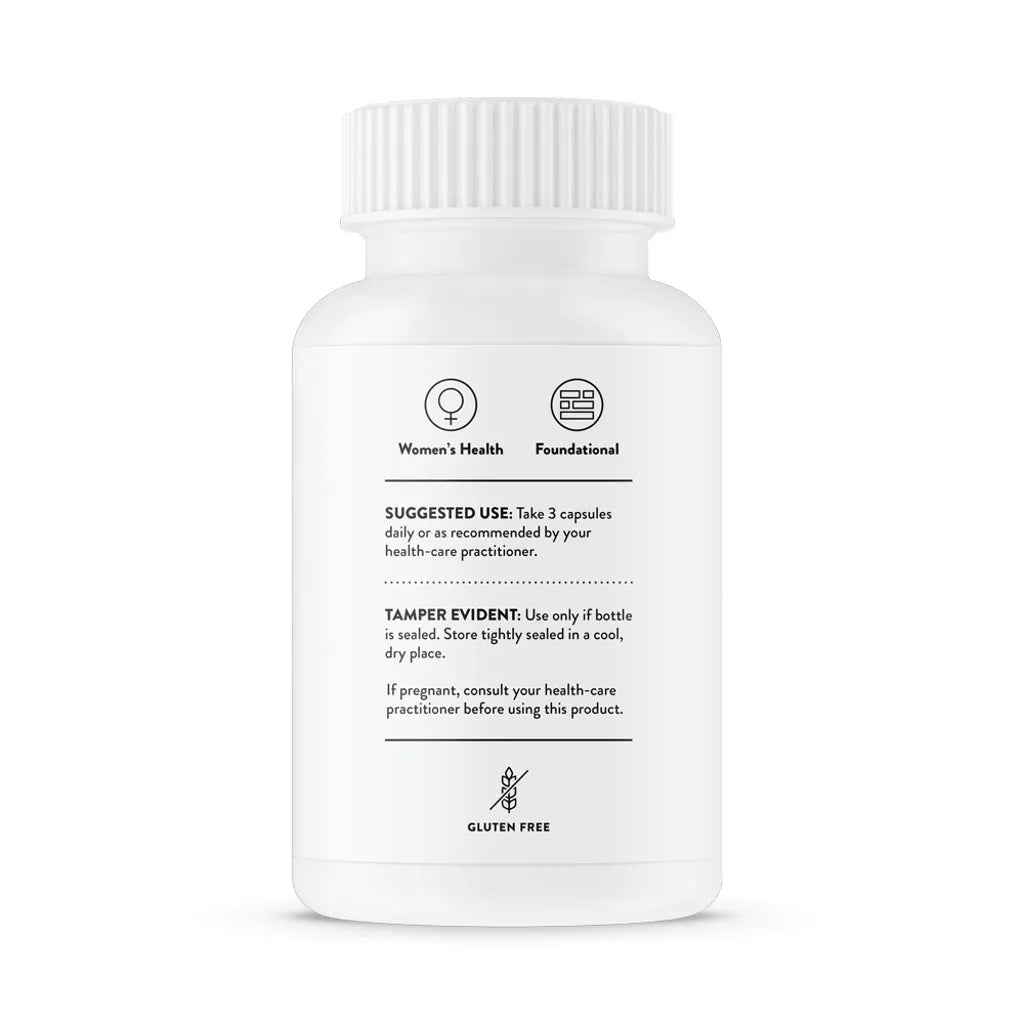 Basic Prenatal by Thorne Bottle Label