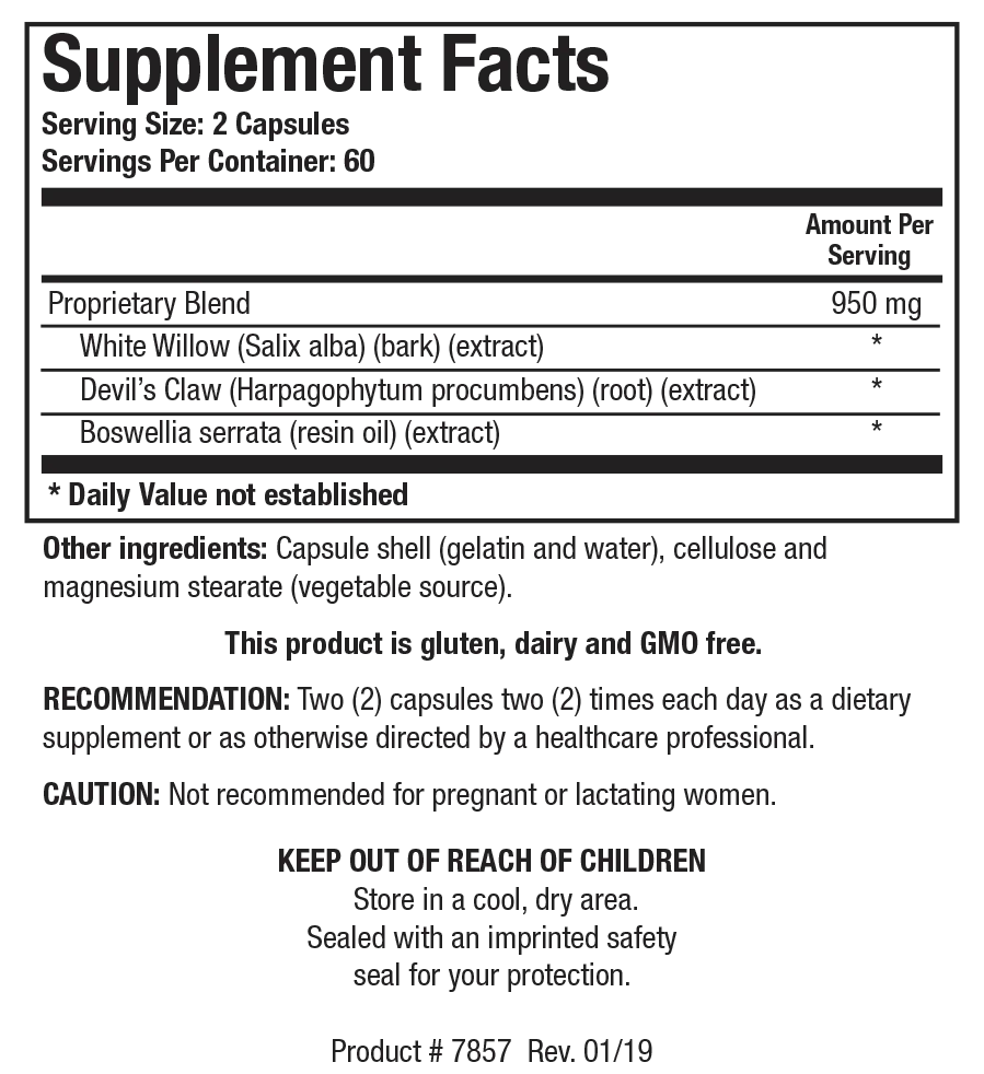 Bio-Allay by Biotics Research Supplement Facts