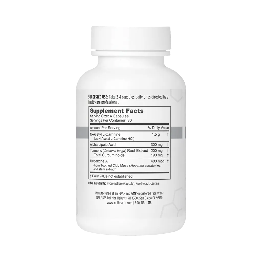 Brain Blend by NBI Supplement Facts